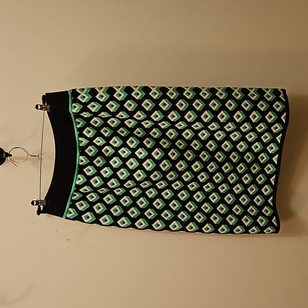 dvf jacquard knit skirt